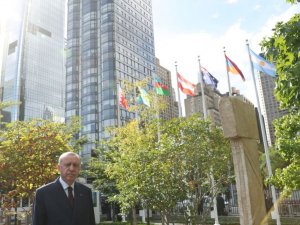 Cumhurbaşkanı Erdoğan: "Göbeklitepe’deki dikilitaşların bir sureti New York’taki BM binasının bahçesinde sergilenmeye başladı"