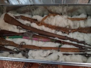 Afganistan’da bir evde İngiliz askerine ait 150 yıllık tüfek bulundu