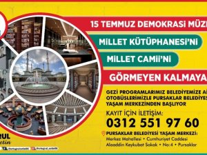 Pursaklarlılar milletin evinde