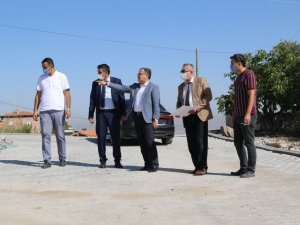 Erciyes Mahallesi’nde kilitli parke çalışması hızla sürüyor