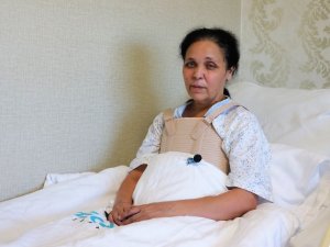 Kalp hastalığıyla dünyaya gelen kadın, Muğla’dan gelip Tekden’de sağlığına kavuştu