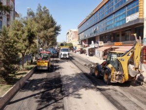 Bismil İstasyon Caddesi yenileniyor