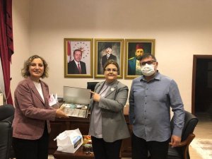 Düzce’nin ürünleri Bakan Yanık’a tanıtıldı