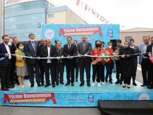 Eyüpsultan’da Yarı Olimpik Yüzme Havuzu açıldı