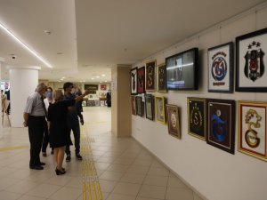 ‘Kağıt Rölyef ve Filografi Sergisi’ Kartallı sanatseverler ile buluştu