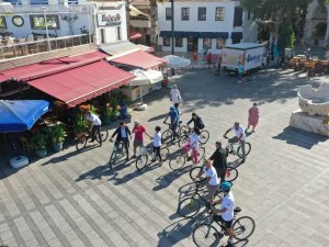 Başkan Aras Avrupa Hareketlilik Haftasında pedal çevirdi