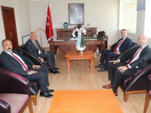 Başkan Tuncel’den, Kaymakam Güney ile bir araya geldi