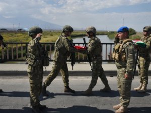 Türk askeri “Sarsılmaz Kardeşlik 2021 Tatbikatı” için Nahçıvan’da