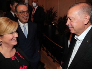 Cumhurbaşkanı Erdoğan, Hırvatistan ve Bulgaristan eski cumhurbaşkanları ile görüştü