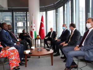 Cumhurbaşkanı Erdoğan, Burundi Cumhurbaşkanı Ndayishimiye ile görüştü