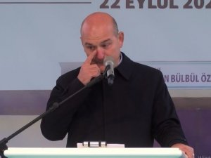 Bakan Soylu, Eren Bülbül adına yaptırılan okul açılışında duygulandı