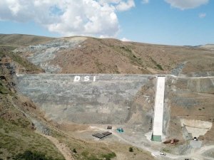 DSİ 8. Bölge Müdürü Yavuz, Turnaçayırı Barajında incelemede bulundu