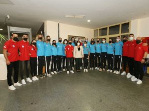 Başkan Çerçioğlu Balkan Kupası’nı kazanan Aydın’ın Sultanlarını ağırladı