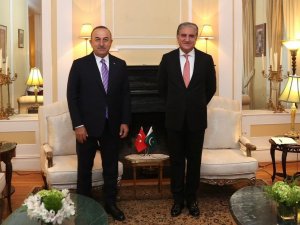 Dışişleri Bakanı Çavuşoğlu, Pakistan Dışişleri Bakanı Kureyşi ile görüştü