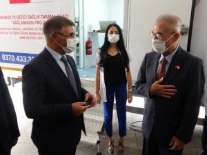 Japonya’dan Karabük’e gezici sağlık aracı hibe edildi