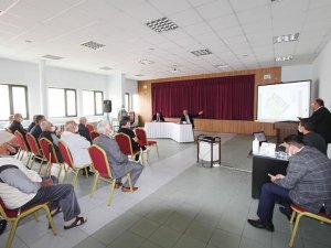 Milletvekili Battal ve Belediye Başkanı Pekmezci kentsel dönüşüm için mülkiyet sahipleriyle bir araya geldi