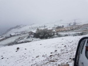 Ordu’da mevsimin ilk kar yağışı