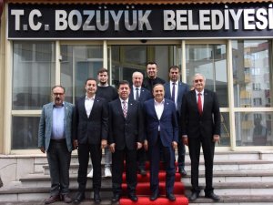 Genel Başkan yardımcılarından Başkan Bakkalcıoğlu’na ziyaret