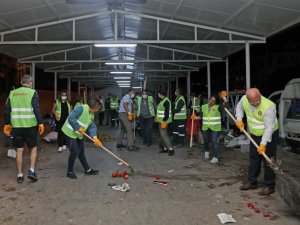 Menteşe’de pazar atıkları gübreye dönüşüyor