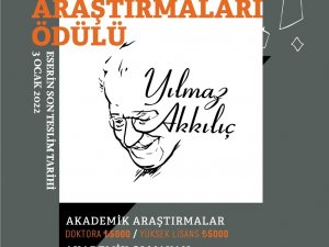 Yılmaz Akkılıç Bursa Araştırmaları Ödülü’ne başvurular başladı