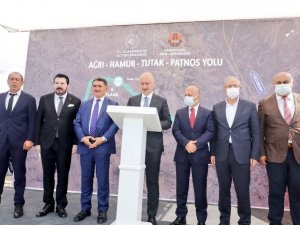 Bakan Karaismailoğlu: “Ağrı-Hamur-Tutak-Patnos Devlet Yolu Kuzey-Güney aksının önemli bir parçası”