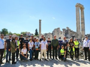 Didim motosiklet tutkunlarını ağırladı