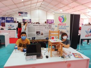 Gediz BİLSEM öğrencileri, Teknofest 2021 finallerine katıldı