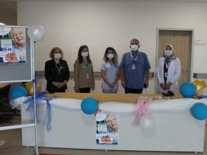 Bilecik Eğitim ve Araştırma Hastanesinde prostat kanseri için farkındalık standı açıldı