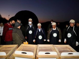 Emre Gölü doğal yaşamın merkezi oluyor