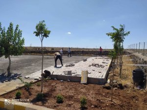 Kırsaldaki eğitim yuvasına Bağlar Belediyesinden hizmet eli