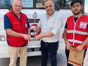 Ayvalık Kızılay’dan kan bağışçısı Ekinak’a gümüş madalya