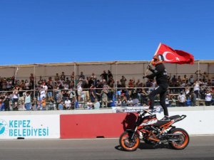 Kepez’de motodrag heyecanı