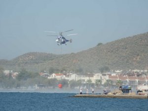 Kazdağları yangını 3,5 milyon litre su ile söndürüldü