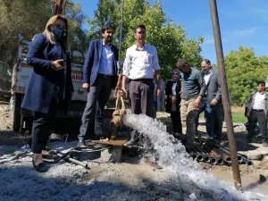 Gümele köyünde su sevinci