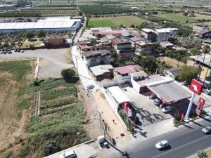 Dallıca’da yol yapım çalışmaları tamamlandı