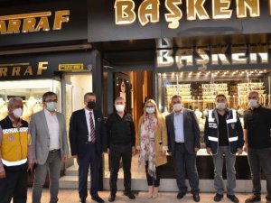 Kayseri’de korona virüs denetimleri devam ediyor