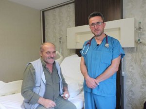 Aydın’dan geldi, Tekden’de sağlığına kavuştu.