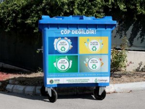 Çankaya’da 450 geri dönüşüm konteyneri mahallelere yerleştiriliyor