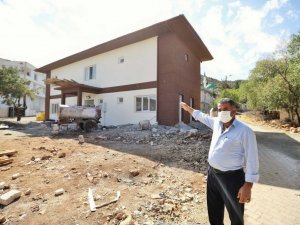 Başkan Fadıloğlu, Yamaçoba Sosyal Tesisini inceledi