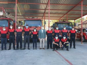 Başkan Oktay’dan itfaiyecilere teşekkür