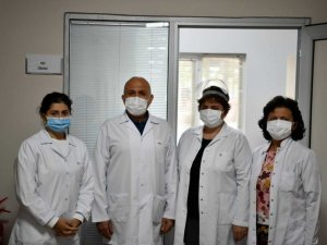 SAÜ’de aşı ve test noktası kuruldu