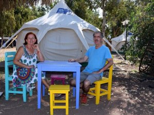 Pandemide güvenli tatilin yeni adresi kamp turizmi oldu