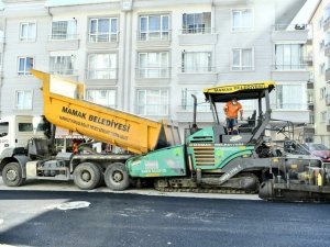 Başkan Köse asfalt çalışmalarını denetledi