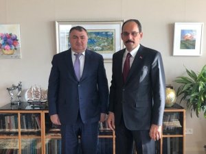 Kassanov’dan Cumhurbaşkanlığı Sözcüsü Kalın’a ziyaret