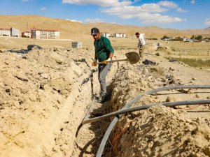 Gürpınar Belediyesi ‘Hastane Yolu’ projesinin startını verdi