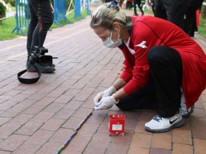 Çevreci ilkokulun öğretmenlerinden dünya rekoru denemesi