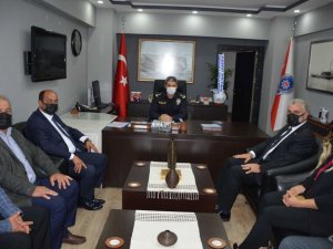 Başkan Demirtaş, göreve yeni gelen yöneticilerle görüştü