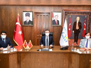 Rektör Aldemir, Üniversite Güvenlik ve Barınma Sorunları toplantısına katıldı