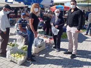 Kaymakam Ülkü’den pazar denetimi