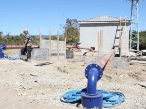 Manavgat Taşağıl ve Çardak bölgelerinde 5 bin dekar tarım arazisi suya kavuşuyor